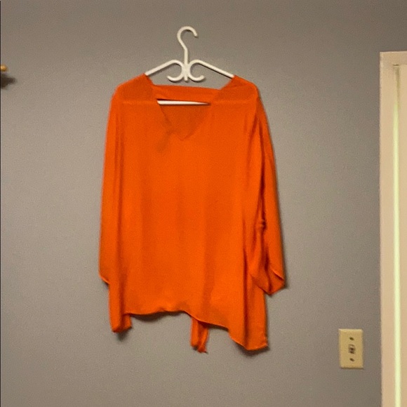 Blouse /Tunic - gorgeous orange colour - Picture 2 of 4